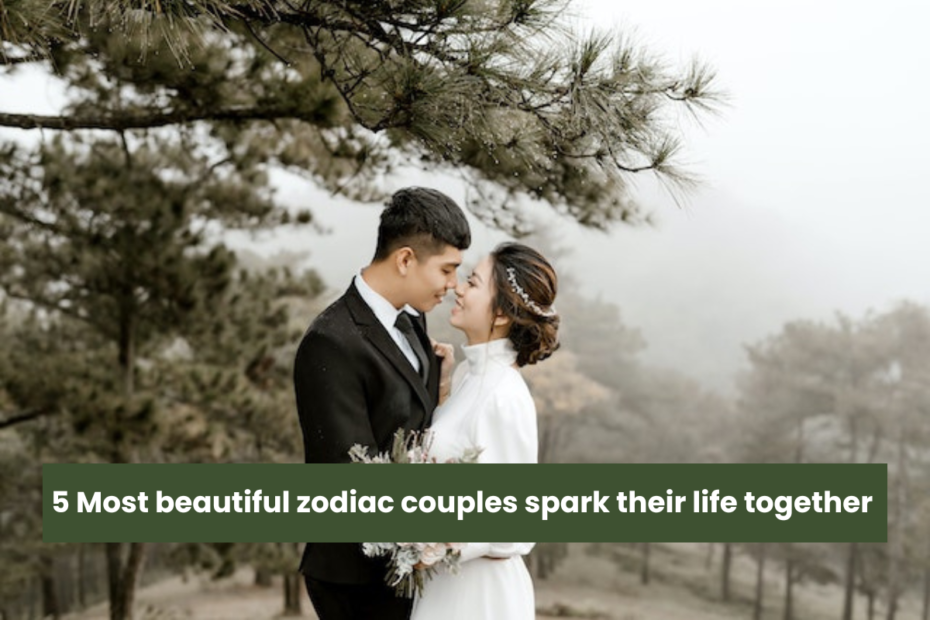 5 Most beautiful zodiac couples spark their life together