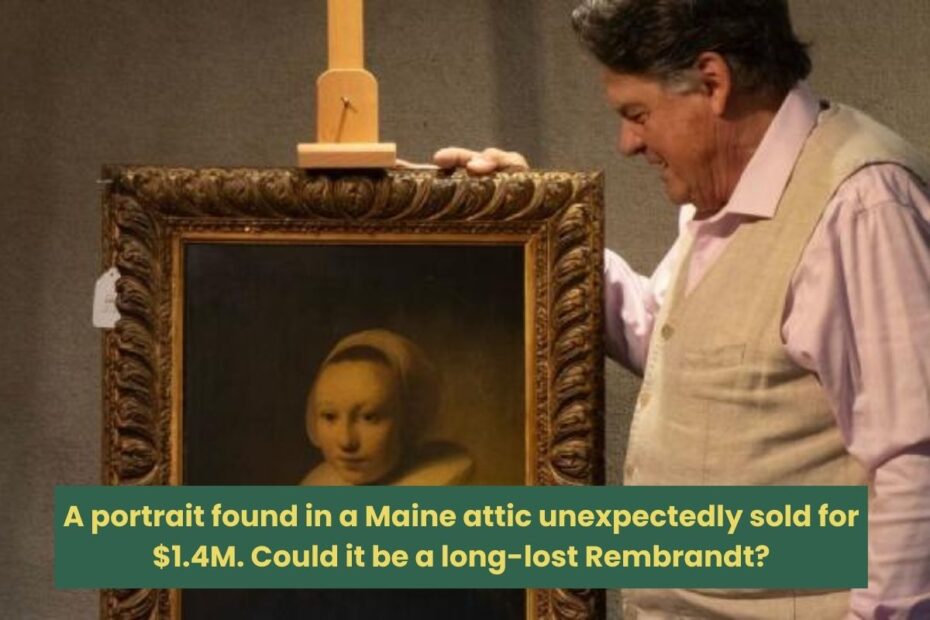 A portrait found in a Maine attic unexpectedly sold for $1.4M. Could it be a long-lost Rembrandt (1)