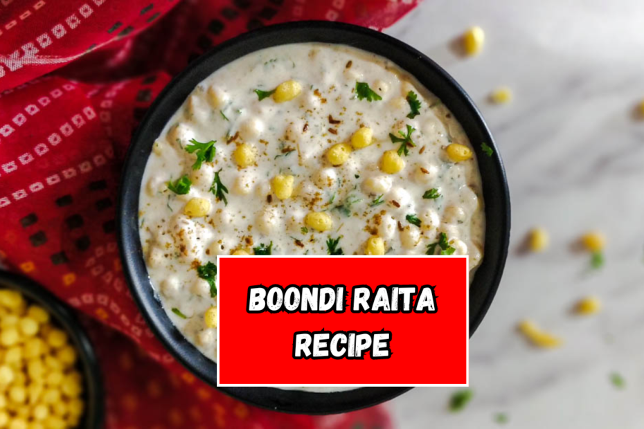 Boondi Raita Recipe