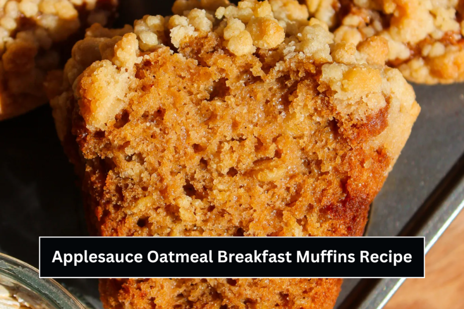 Applesauce Oatmeal Breakfast Muffins Recipe