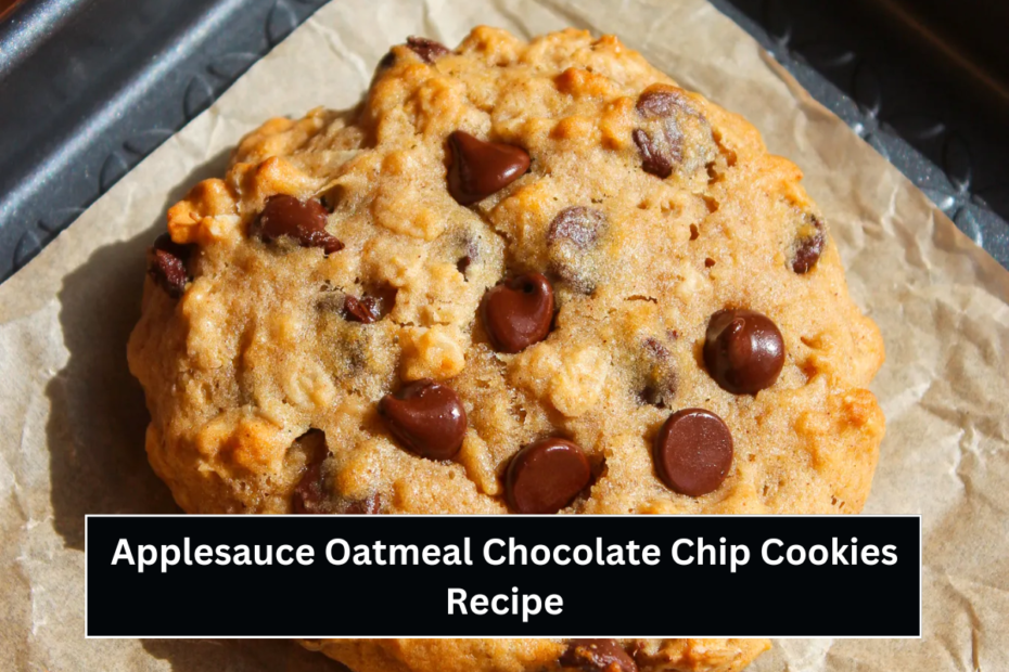 Applesauce Oatmeal Chocolate Chip Cookies Recipe