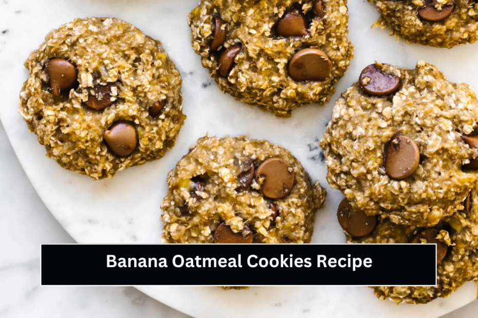 Banana Oatmeal Cookies Recipe