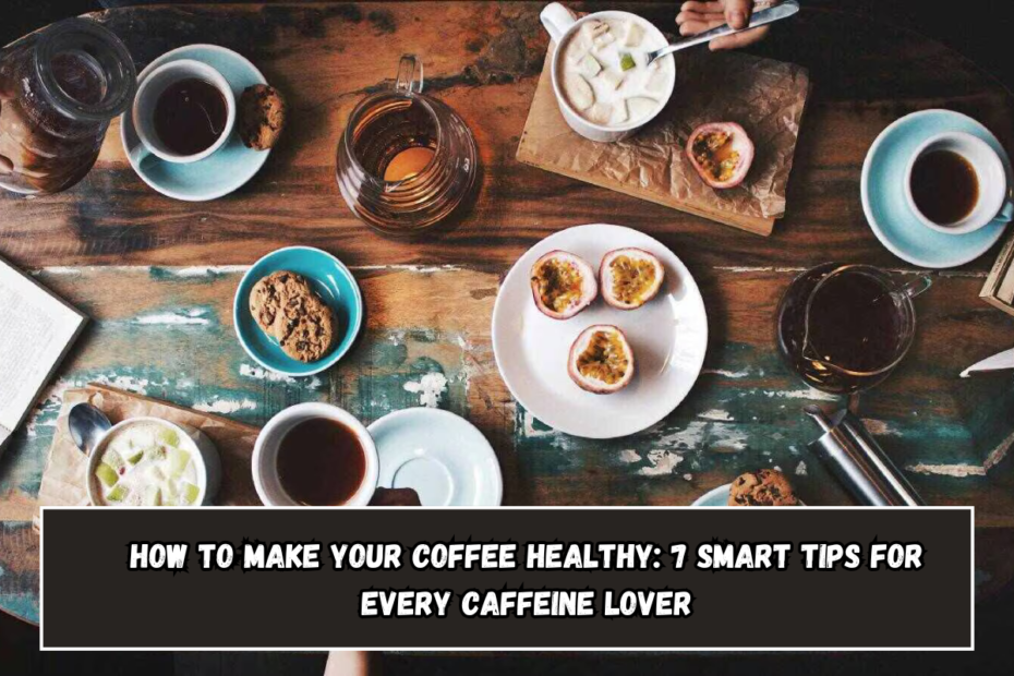 How to make your coffee healthy: 7 smart tips for every caffeine lover